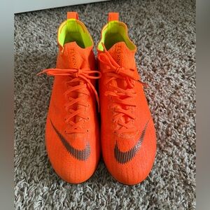 Youth Nike Pro Orange Mercial SuperFly Soccer Cleats